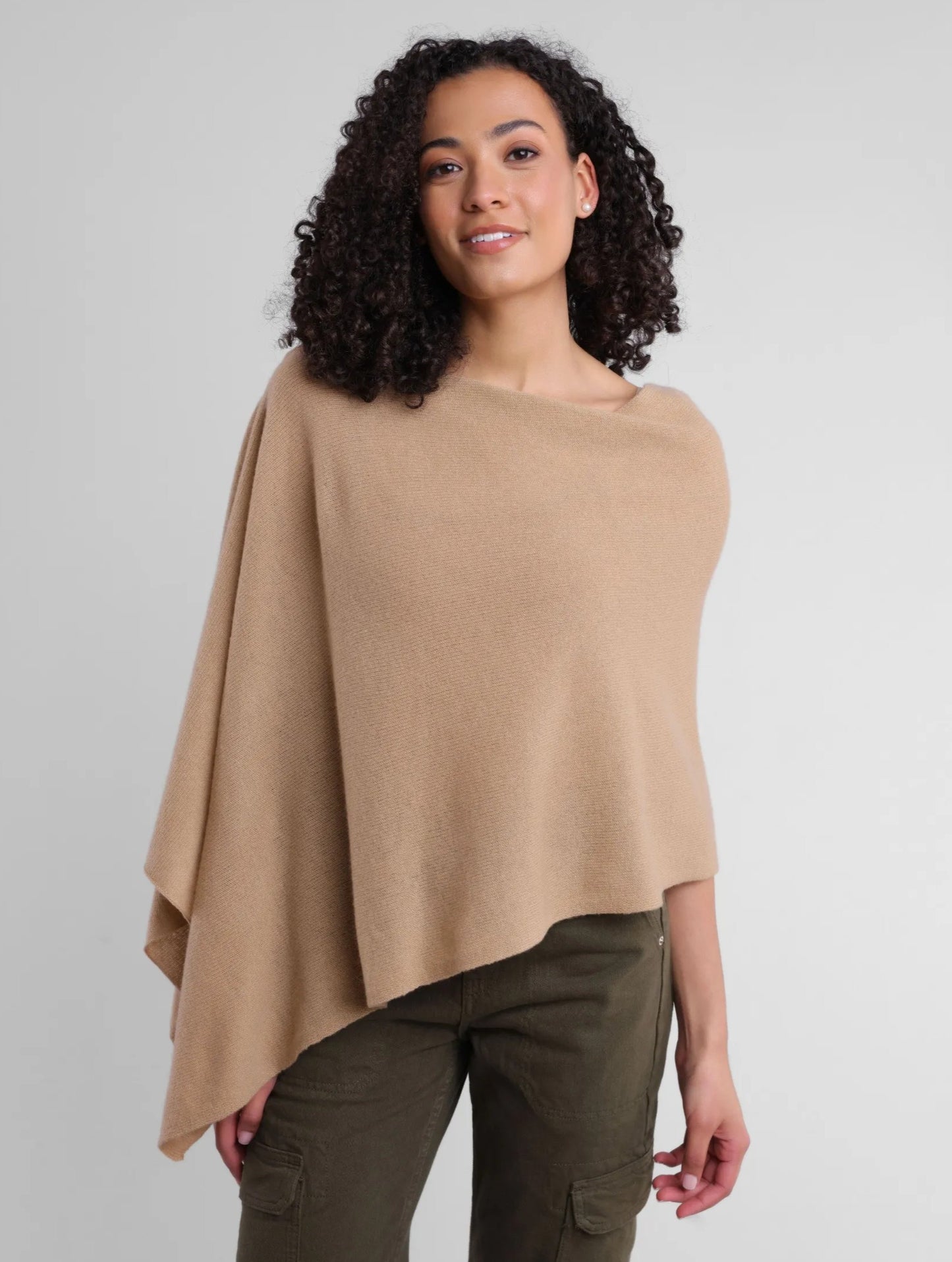 Cashmere Topper Scarf/ Poncho