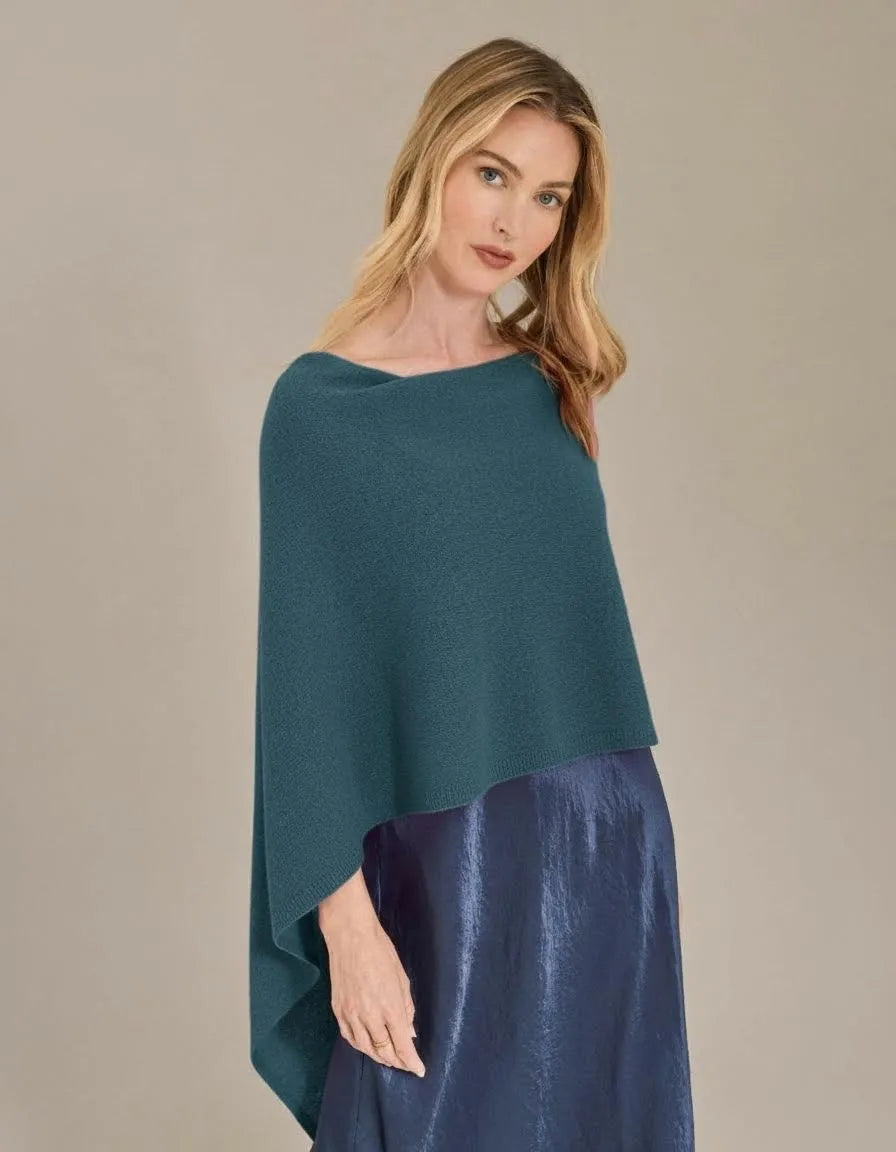 Cashmere Topper Scarf/ Poncho