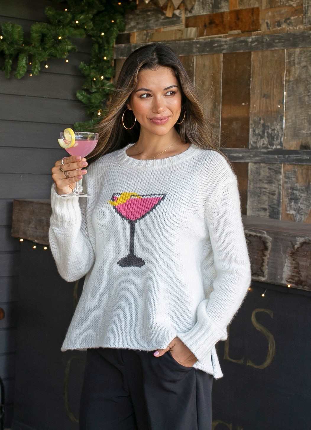 Wooden Ships Cosmo Chunky Sweater