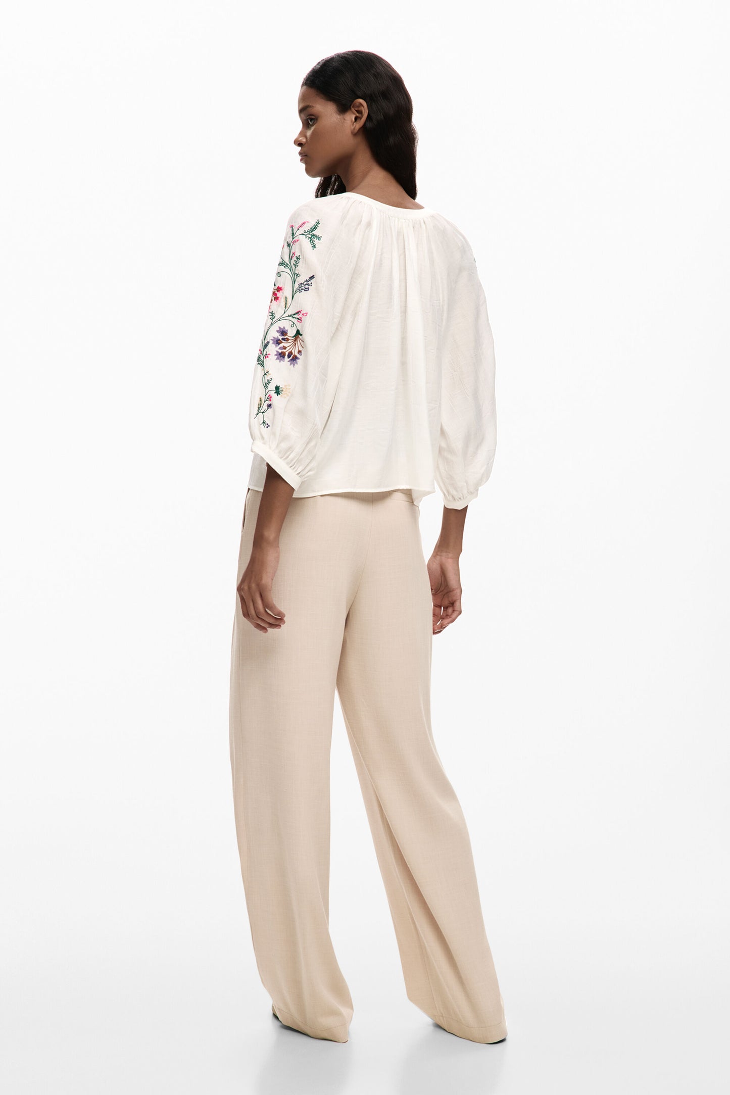 Desigual Interrupted Print Blouse