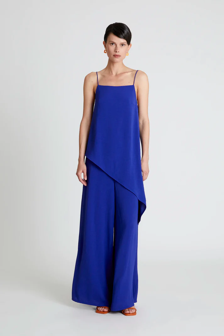 Compania Fantastica Wide Leg Trouser in Cobalt