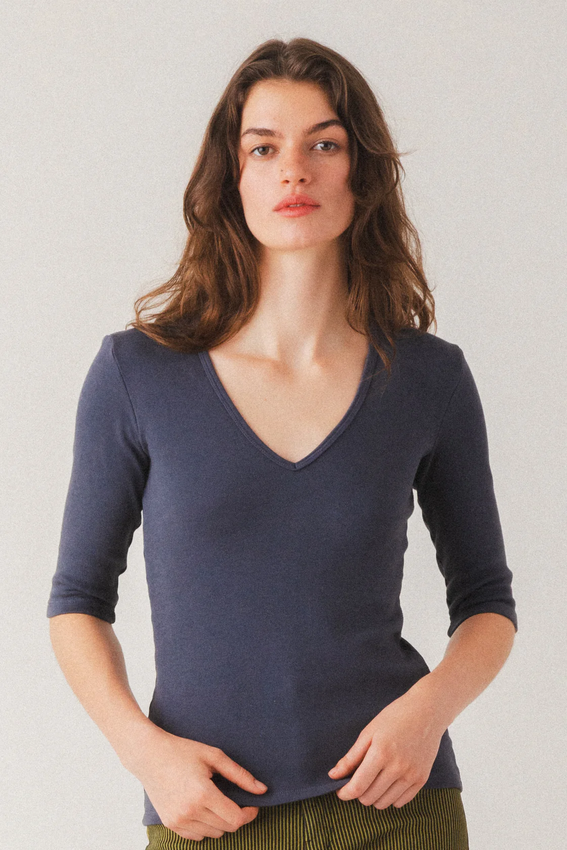 Prairie Underground BB Soft Vneck Top in 2 colors