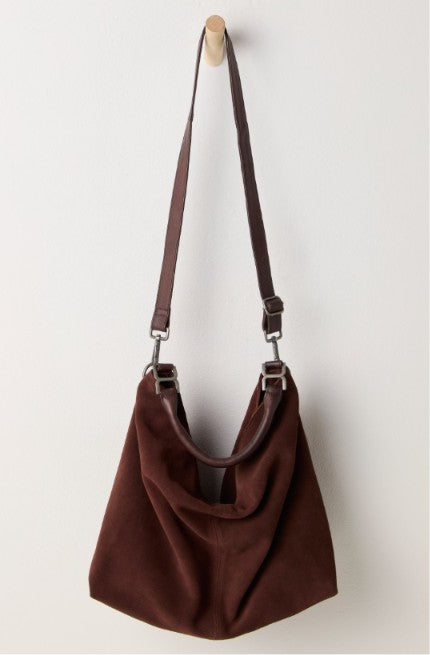 Free People Suzie Suede Slouch Tote