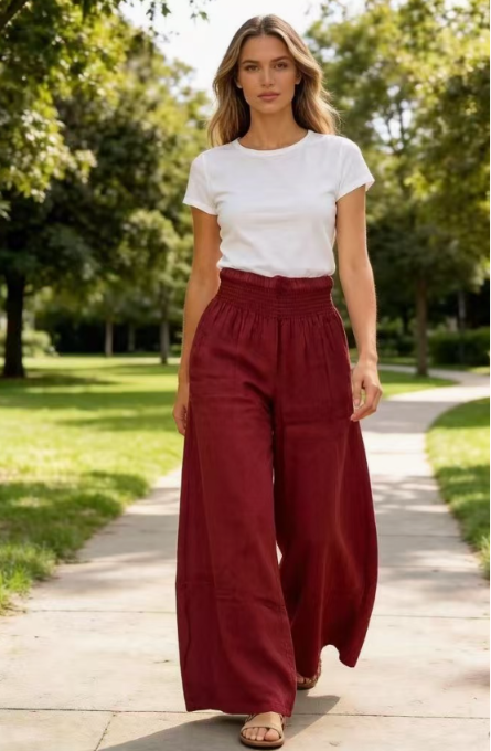 Linen Summer One-size Pant in multiple colors