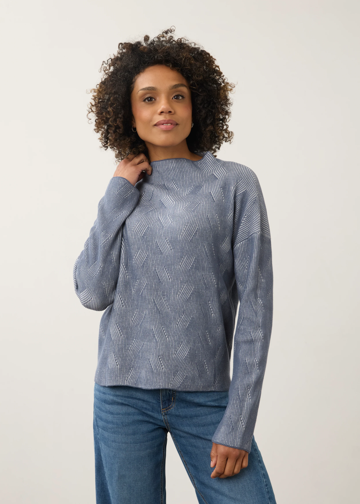 FDJ Funnel Neck Sweater in 2 colors