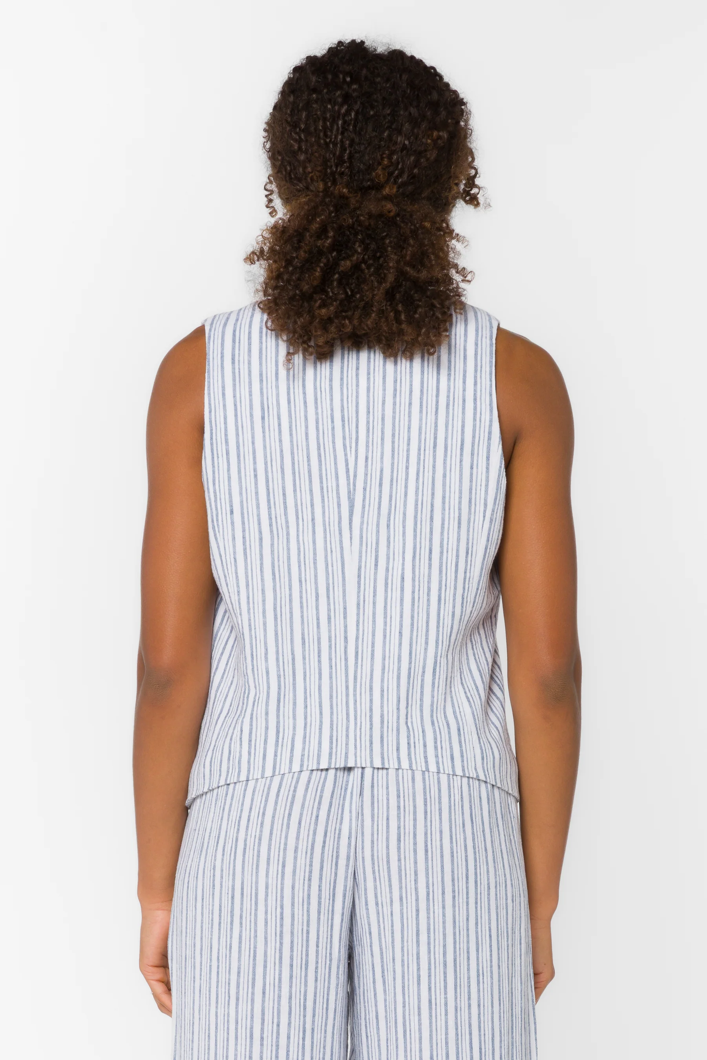 Velvet Heart Quincy Vest in Stripe