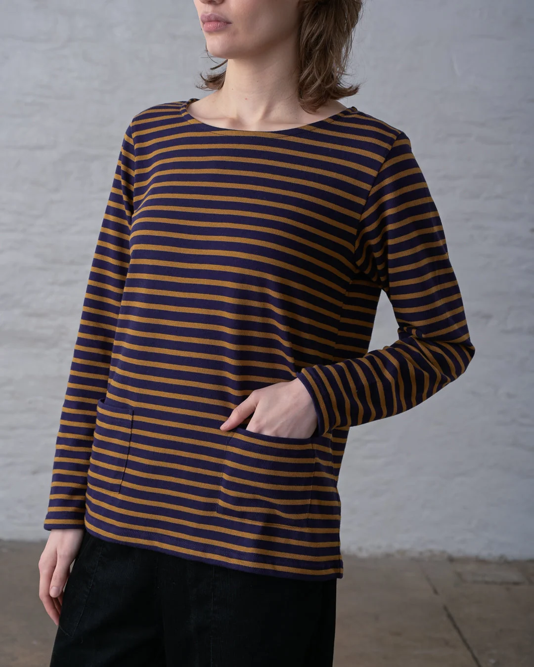 Classic Stripe Sailor Top
