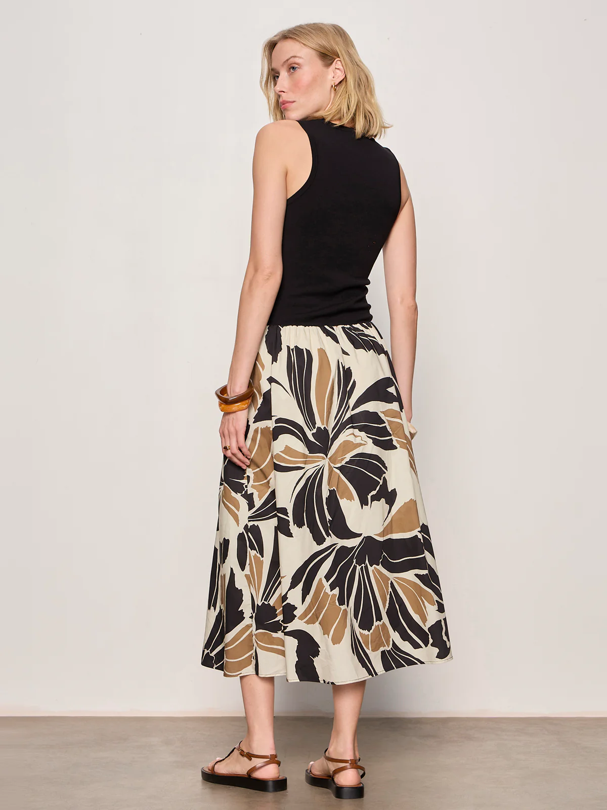 Sanctuary Sandbar Mix Media Dress