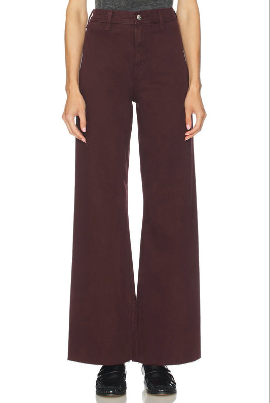 Pistola Penny Wide Leg Denim in Claret