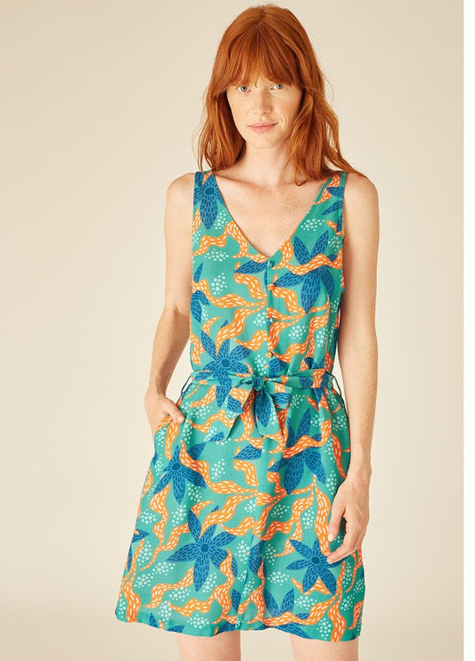 Pepa Loves Sea Flowers Mini Dress