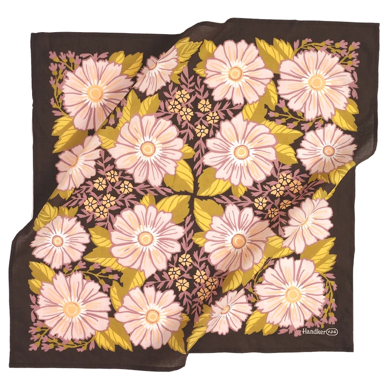 Printed Cotton Scarf/ Bandana