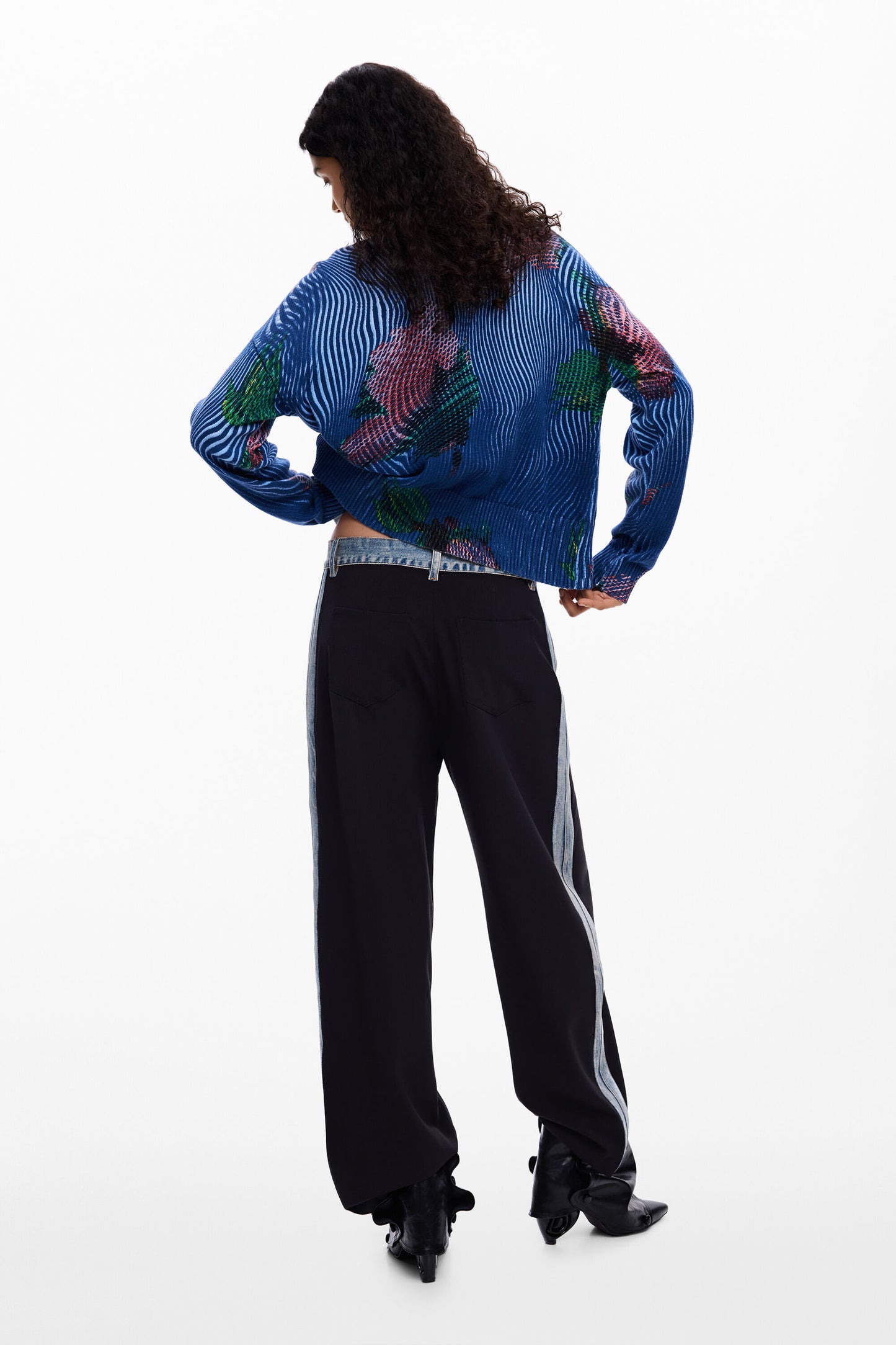 Desigual Patterned Cardigan