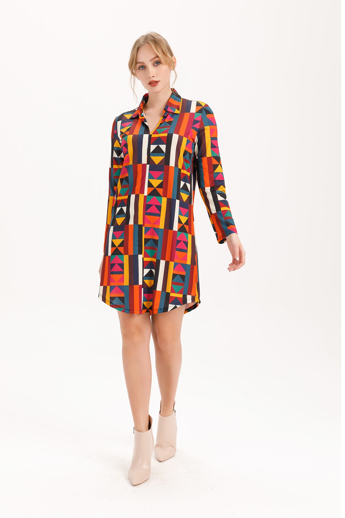 Isle Tonni Dress in Menorca Print