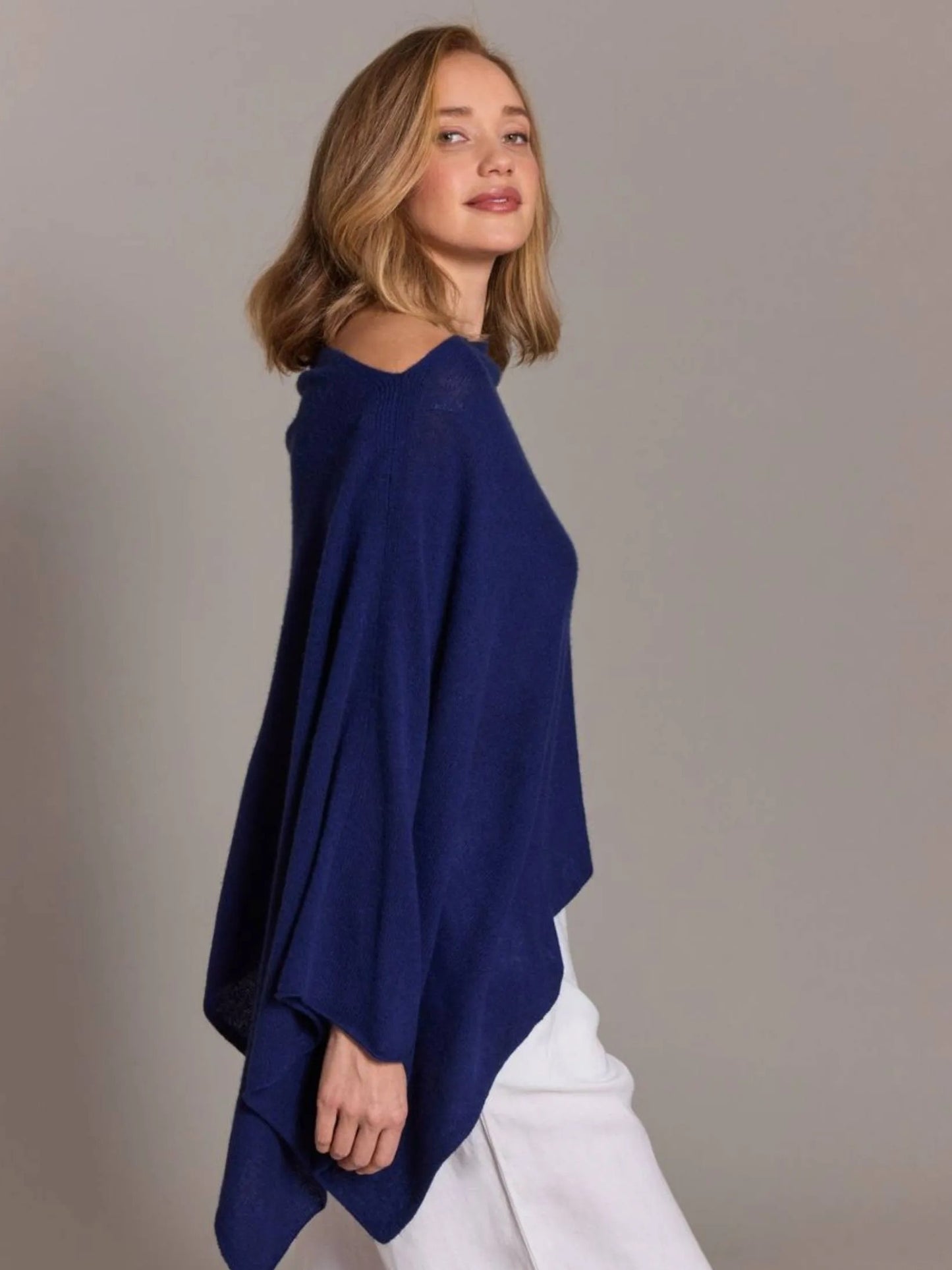 Cashmere Topper Scarf/ Poncho