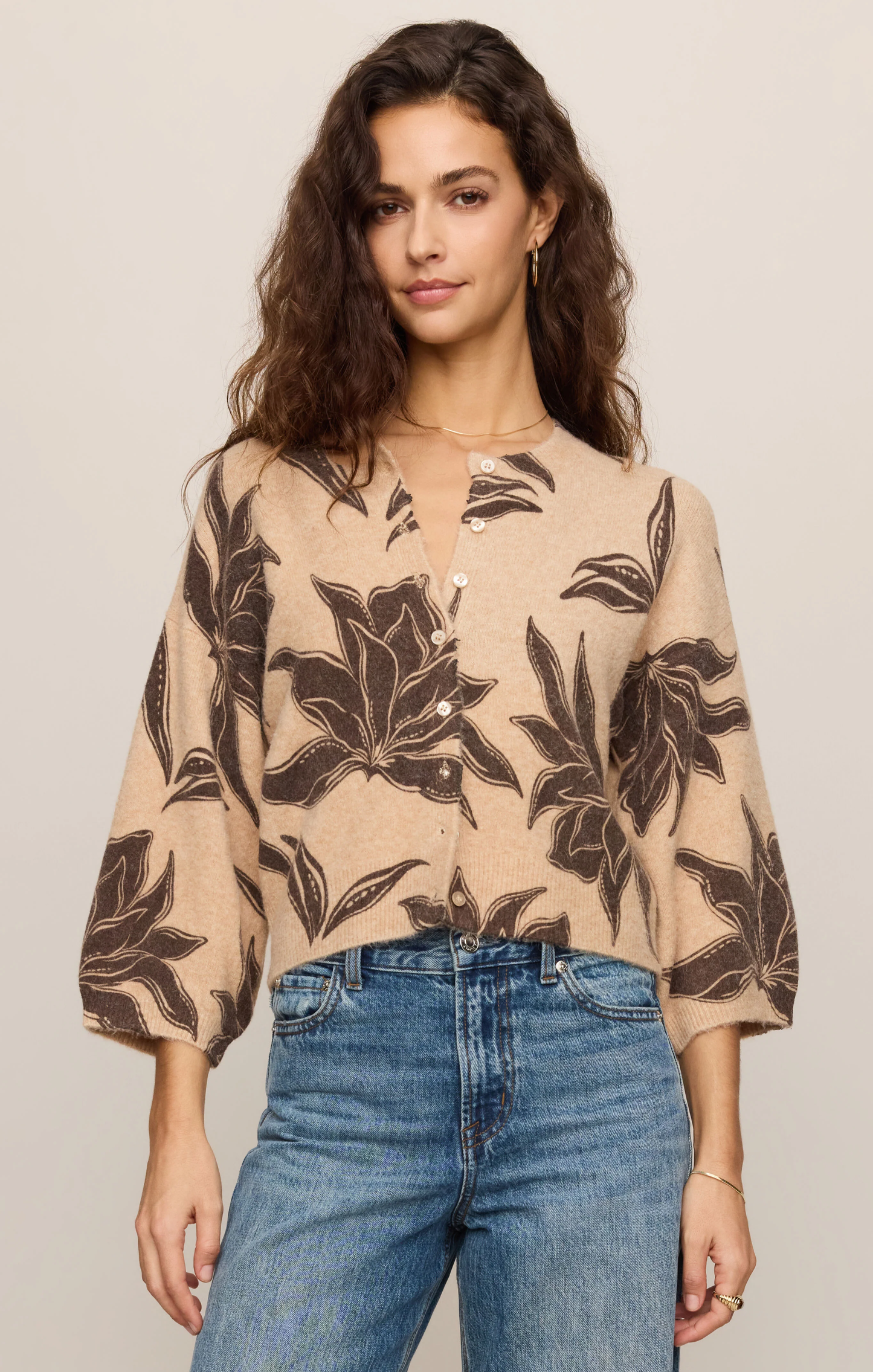 ZSupply Valor Cardi in Floral Print