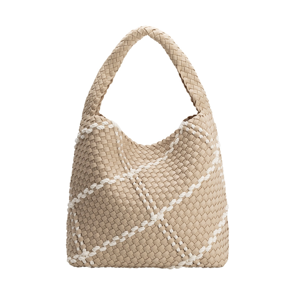Johanna Woven Shoulder Bag in multiple colors