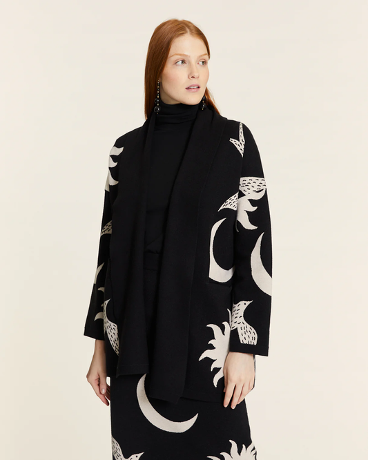 Pepa Loves Kimono style Sun and Moon Cardigan
