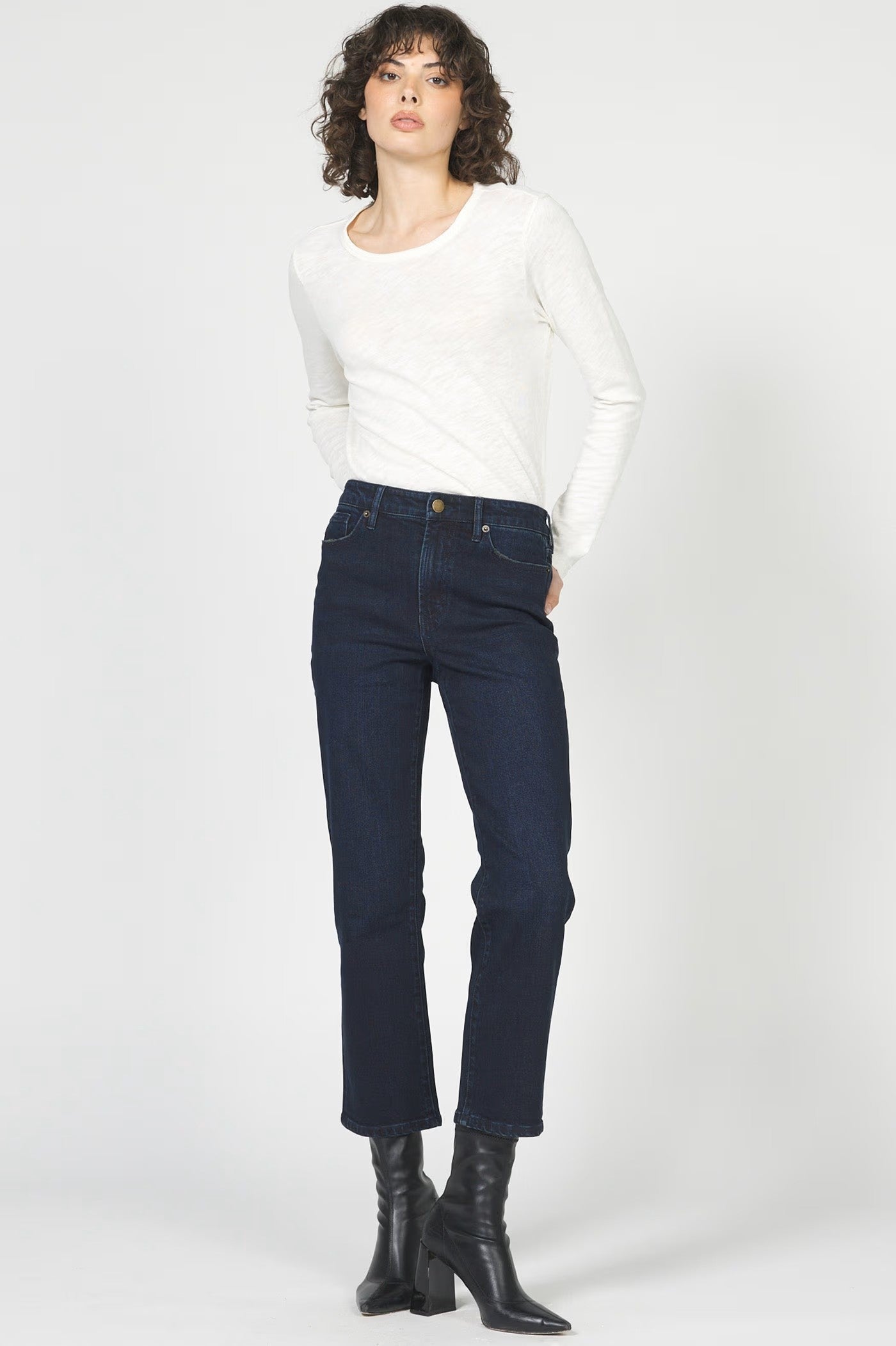 Dear John Anika Straight Leg Denim in multiple colors/ washes
