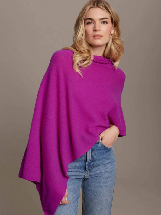 Cashmere Topper Scarf/ Poncho