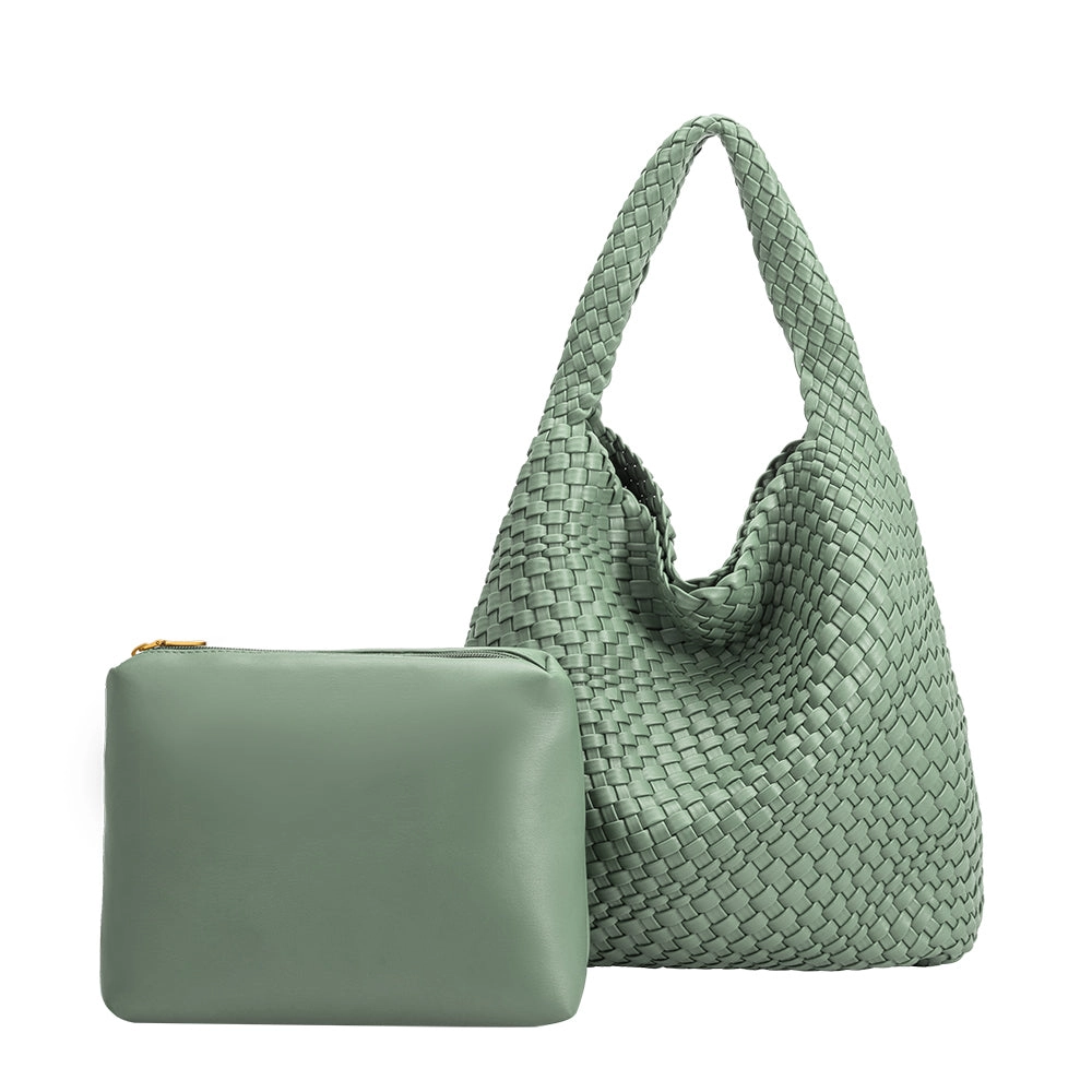 Johanna Woven Shoulder Bag in multiple colors