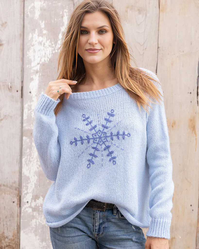 Wooden Ships Clara Embroidered Sweater in 2 colors