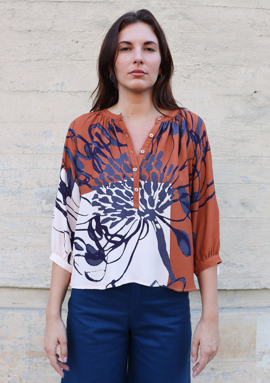 Bel Kazan Opal Print Top