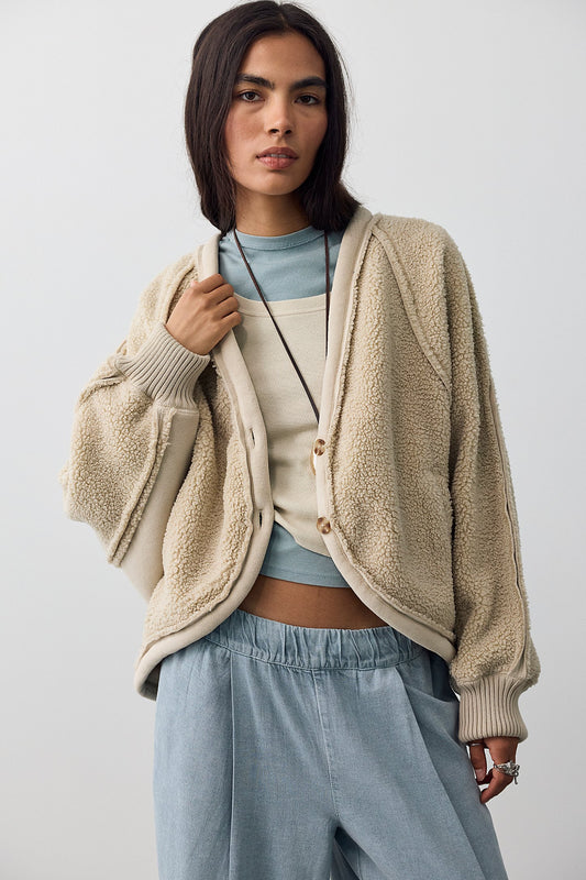 Free People Cabin Hero Cardi Jacket