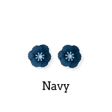 Load image into Gallery viewer, Ruby Olive Poppy Garden Earrings in Multiple Colors
